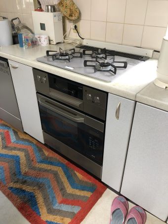 佐鳴台　I様邸コンロ交換工事