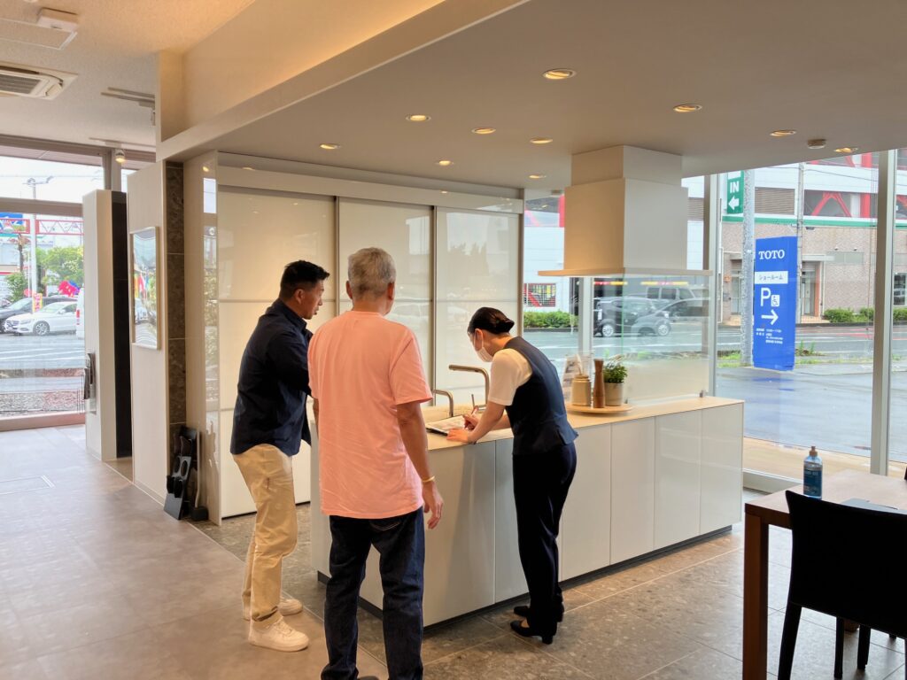 TOTOショールーム訪問
