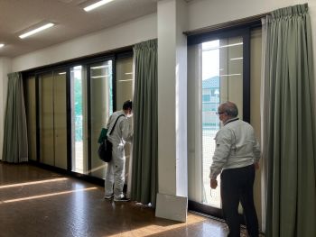 沼コミュニティーセンター改修工事