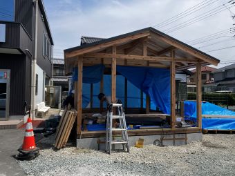 浜北　ログハウス新築完成