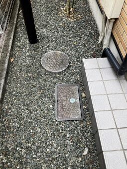 桜台　給水管取付工事